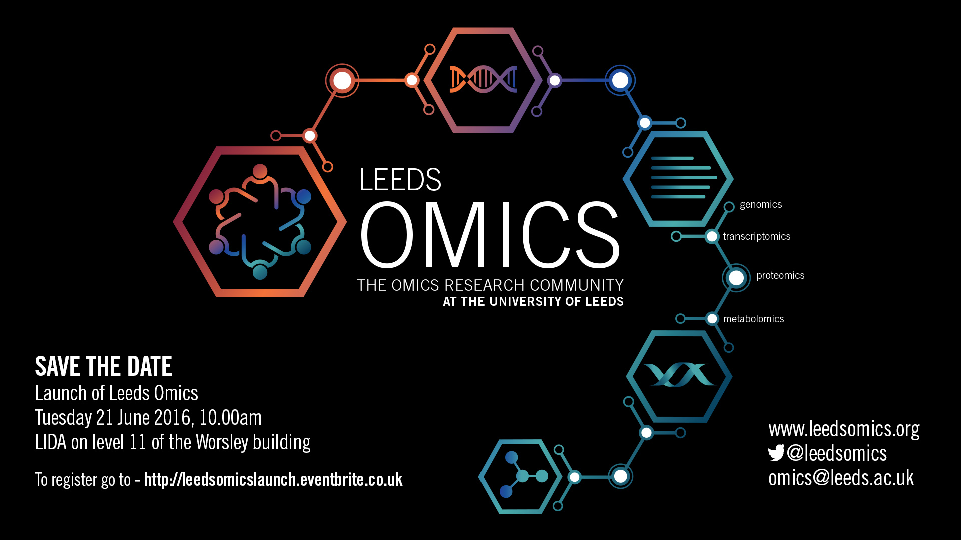 Launch of Our Leeds Omics Virtual Institute