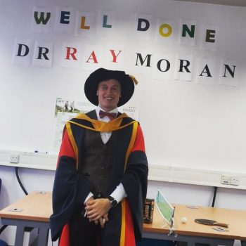 Dr Ray Moran Graduates from DCU with PhD